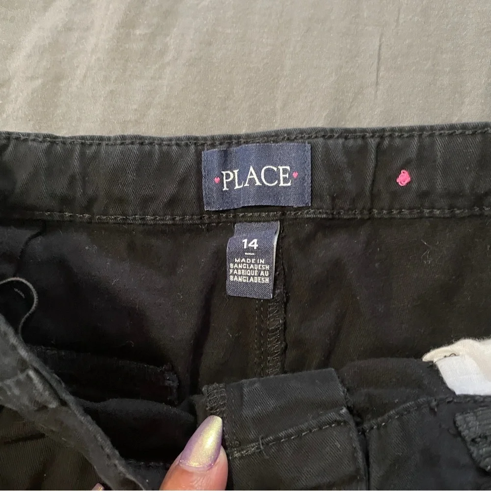 Bundle of 2 children’s place school uniform pants girls sz 14 - Picture 3 of 7